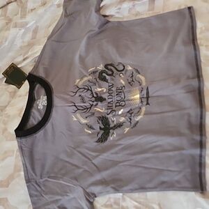 Hot Topic Netflix SHADOW AND BONE T-shirt, Grey, Size L